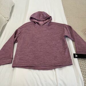 adidas Kids Purple Hoodie